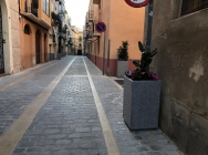 Es distribuiran 60 jardineres als carrers del nucli antic