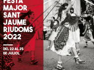 Cartell oficial Festa Major de Sant Jaume 2022