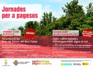 Jornades per a Pagesos a Riudoms