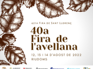 Cartell Fira de l'Avellana 2022