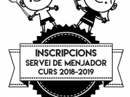 Inscripcions al menjador escolar, fins al dia 22 de juny