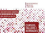 Cartell Oferta Formativa Municipal 2023-2024