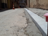 Obres als carrers del nucli antic