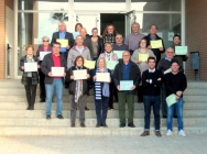 Acte de lliurament de diplomes dels cursos del Punt Òmnia