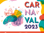 Cartell Festa de Carnaval Riudoms 2023