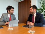 L’alcalde presenta el projecte de WIFI pública de Riudoms