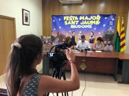 Roda de Premsa de presentació del programa de Festa Major de Sant Jaume 2018