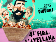 Cartell "Gaudint de l'avellana" de Sergio Iborra