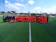 Foto a les instal·lacions esportives de Riudoms